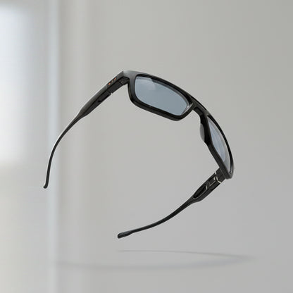 Lunettes  Electro-Photochromique - Modèle Biker noire